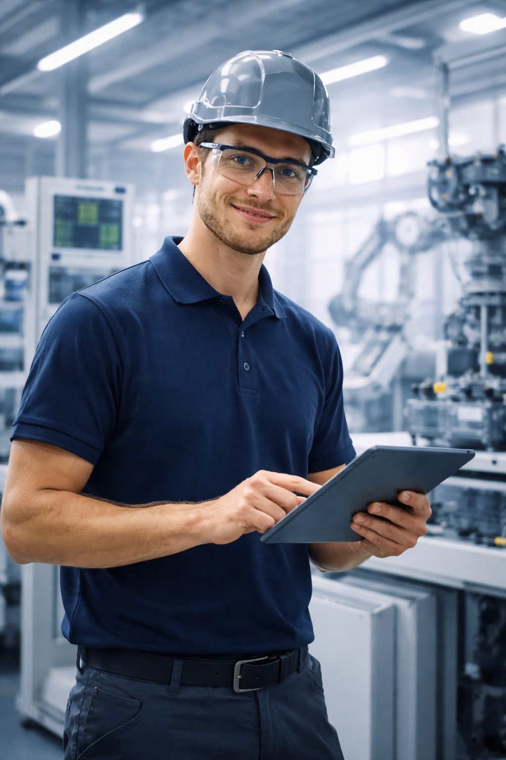 Produktionstechnologe in der Fertigung