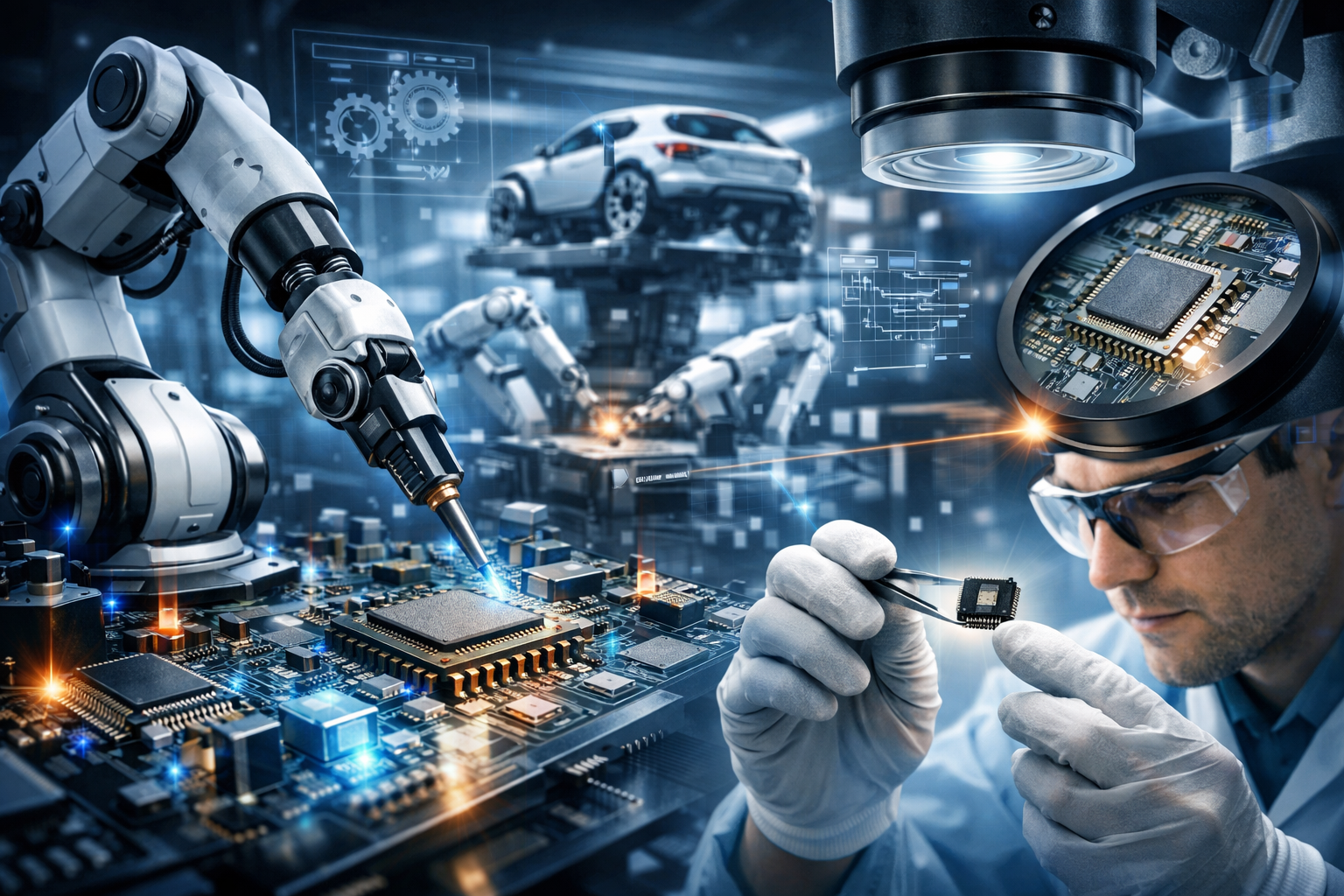 Umschulung und Teilqualifizierung in technischen Berufen bei der Dresden Chip Academy in Dresden